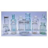 Millville & Wheaton Druggist Bottles + (11)