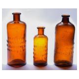 Liquozone Liquid Ozone Amber Medicine Bottles (3)