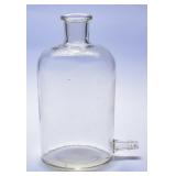 Vintage Glass Aspirator Bottle Labware