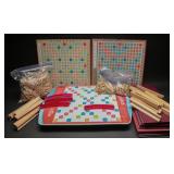 Large Scrabble Board Game Collection (14)