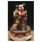 Schmid Mickey Mouse Bob Crachit Music Box