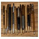 Vtg Mechanical Pencils Autopoint, Pereline, Zippo+