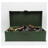 GI Joe Foot Locker Full Of Action Figure Helmets