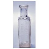 RARE Misspelled Antique Wyeth Medicine Bottle