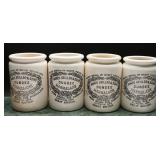 James Keiller & Sons Marmalade Atq. Crocks (4)