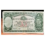 Commonwealth Of Australia 1 Pound Bank Note