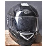 Harley Davidson DOT Motorcycle Black Helmet