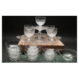 Hob Nail Clear-Duncan&Miller Imperial Glass(16)