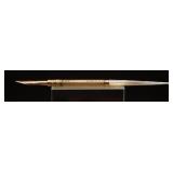 Antique Jackson 14K Gold Nib MOP Dip Pen