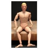 Vintage GI Joe Blonde Hair 1964 R / R
