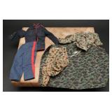 Vintage GI Joe Action Marine Poncho & Uniforms