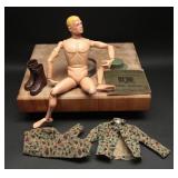 Vintage GI Joe Action Marine 1964 TM /R