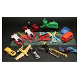 Vintage Plastic Toys Hubley Motorcycle and More