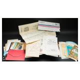Greeting Card, Post Card and Bank Note Collection