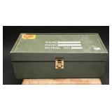 Vintage GI Joe Wooden Foot Locker & Equipment