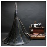 Edison Standard Cylinder Phonograph Model B Antq.