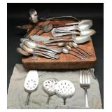 Silver & Silver Plated Tableware/WM Rodgers & More