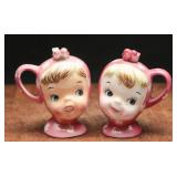 Napco Miss Cutie Pie Salt & Pepper Shakers