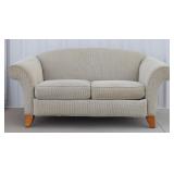 Rowe Furniture Plush Tweed Sofa- USA Made