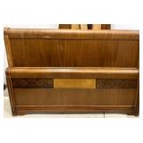 Art Deco Waterfall Full Size Bed Frame