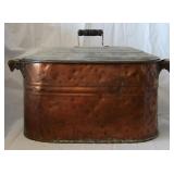 Vintage Copper Boiler with Lid