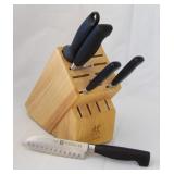 Henckels German Knife & Block Set (6)