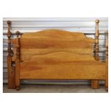 Solid Maple Queen Sized Headboard & Footboard