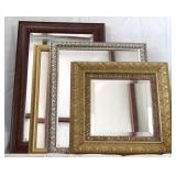 Gilded Wall Mirrors + (4)