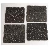 Vtg Jenn Air Lava Rock Grill Plates (4)