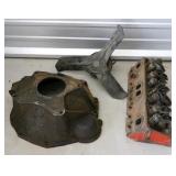 Small Block Bell Housing, GM 5.7 Cyl. Head + (3)