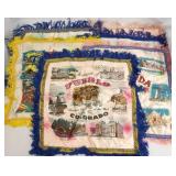 Vtg Souvenir Pillow Covers- Pueblo, Greenland +(7)