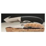 NIB Elk Ridge Fixed Blade Knives w/Sheathes (2)
