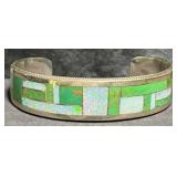Zuni Reginda B. Sterling, Opal, Turquoise Bracelet