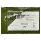 Unique Sterling Silver Tommy Gun Collectible 8.3g