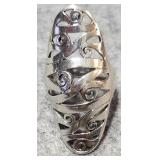 Sterling Silver Rink Size 11 -  8.11 grams