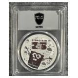 Sponge Bob Commemorative 999 Silver MS 70 Coin