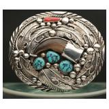 Sterling Silver Belt Buckle by Sylvia Chee, 105.27
