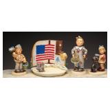 Four Hummel Figurines, TMK-8, 2000-2002