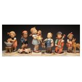 Six Hummel Figurines, TMK-6 Trademark