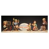 Five Hummel Figurines TMK-6, 1979