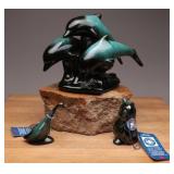 Blue Mountain Pottery Figurine Set