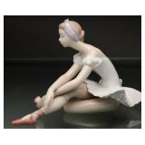 Lladro Ballerina Figurine with Repaired Leg