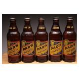 Five Dadï¿½s Root Beer Bottles