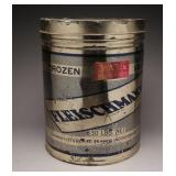 Fleischmannï¿½s 30-Lb Lard Tin Container