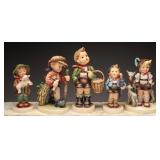 Five Hummel Figurines, TMK-5, 1979