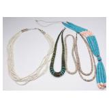 Native American-Style Heishi Shell/ Stone (4)