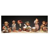 Six Hummel TMK-6 Signed Figurines, 1981-1982