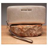 Michael Kors Gold Wristlet Wallet