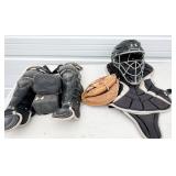 Under Armour Catcher Gear Set with Mitt