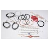 Bracelet Collection, 33 Pieces